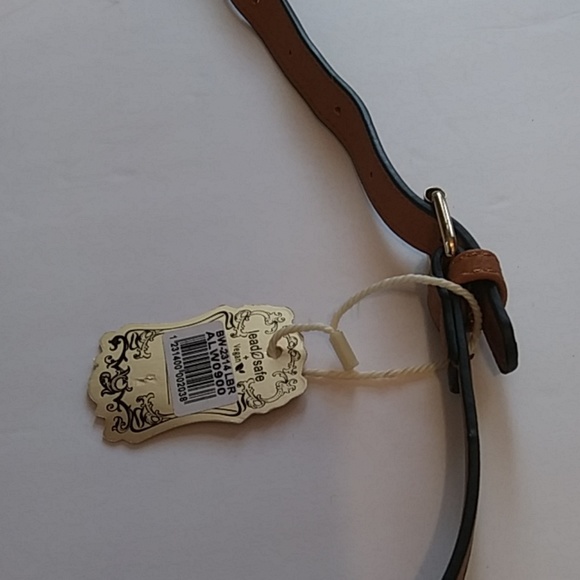 ALYSSA CROSSBODY BAG LEAD FREE& VEGAN LEATHER - Picture 7 of 8